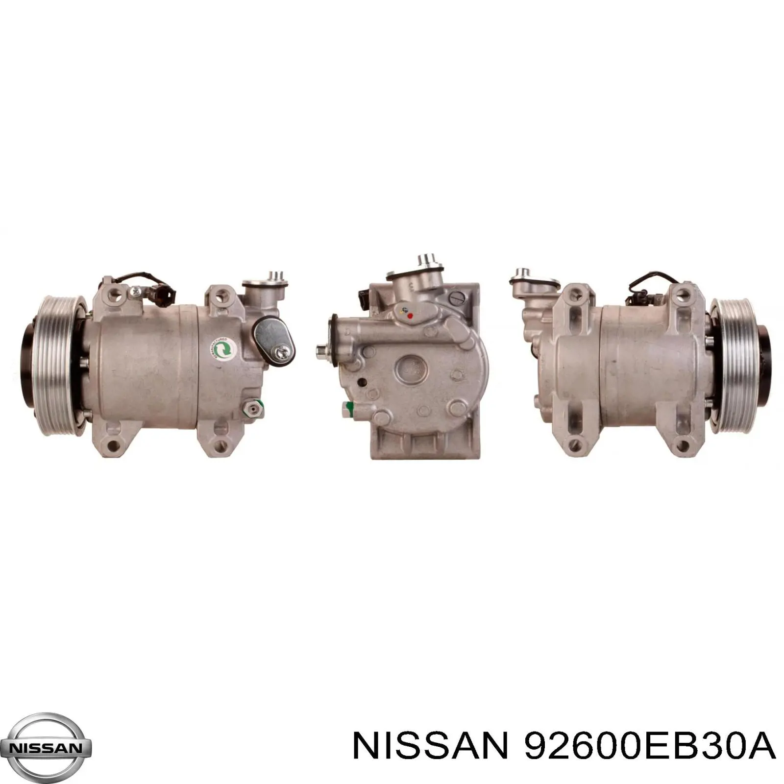 Sprężarka klimatyzacji Nissan/Infiniti 92600EB30A cena, od 146,42 USD