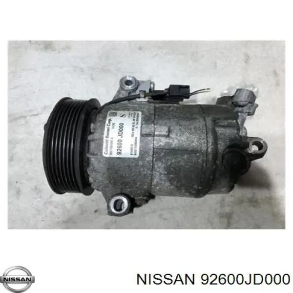 Do koszyka 92600JD000 Nissan/Infiniti Sprężarka klimatyzacji