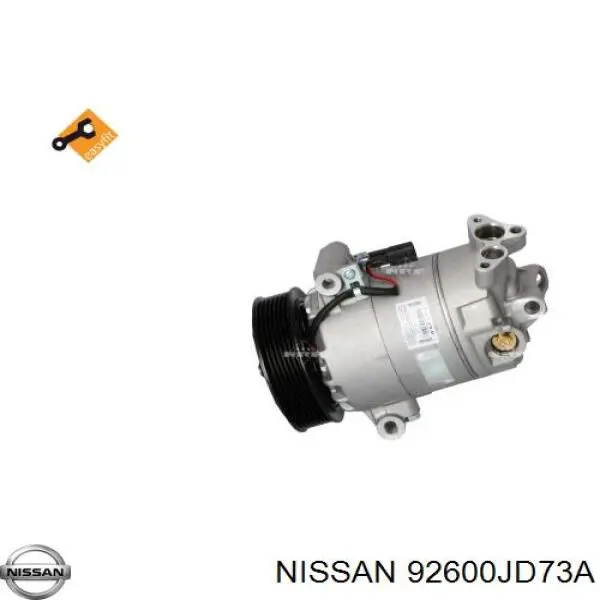 Sprężarka klimatyzacji Nissan/Infiniti 92600JD73A cena, od 170,26 USD