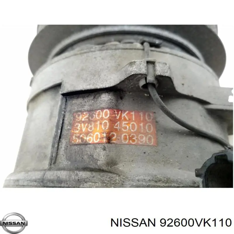 Do koszyka 92600VK110 Nissan/Infiniti Sprężarka klimatyzacji