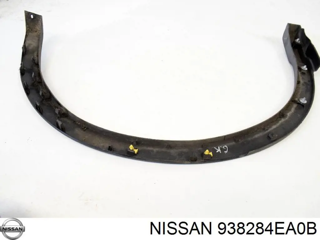 Poszerzenie (nakładka) reperaturki tylnego błotnika prawy Nissan/Infiniti 938284EA0B cena, od 72,83 USD