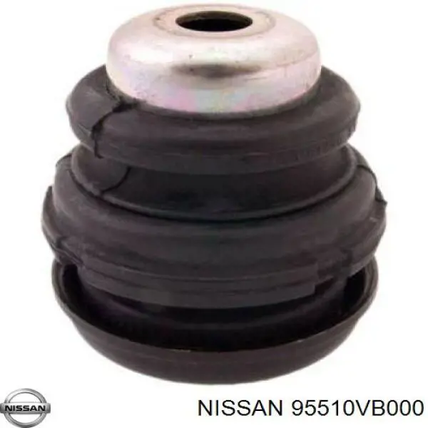 Do koszyka 95510VB000 Nissan/Infiniti Poduszka ramy (mocowania nadwozia)