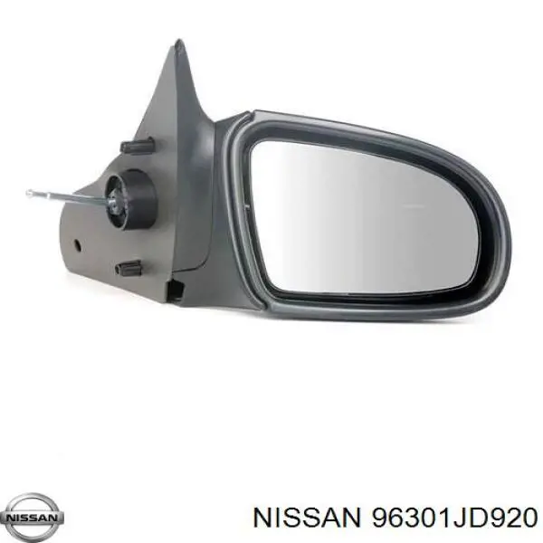 Lusterko wsteczne prawe Nissan/Infiniti 96301JD920 cena, od 104,86 USD