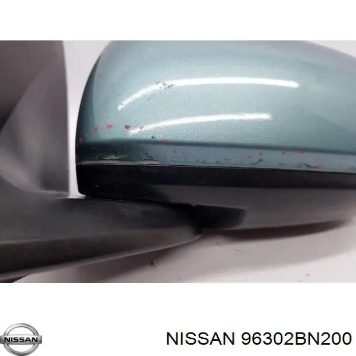 Lusterko wsteczne lewe Nissan Almera II hatchback (N16) (2000 - 2006) cena, od 51,15 USD