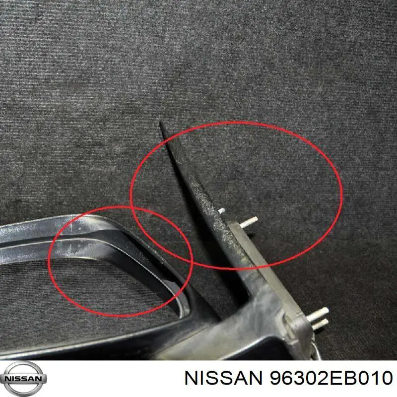 Lusterko wsteczne lewe Nissan/Infiniti 96302EB010 cena, od 119,18 USD
