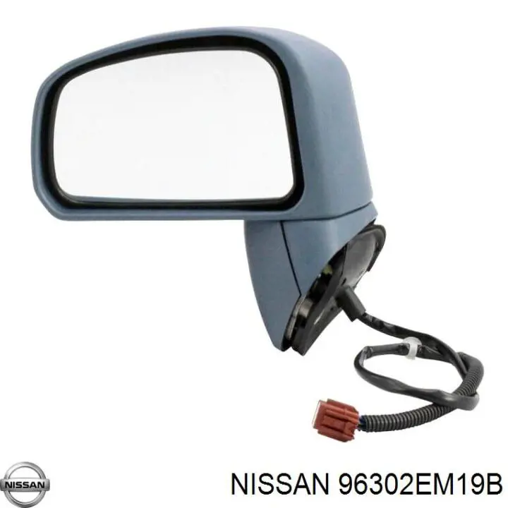 Lusterko wsteczne lewe Nissan/Infiniti 96302EM19B cena, od 71,46 USD