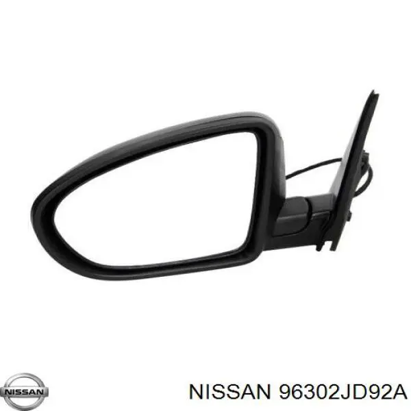 96302JD92A Nissan/Infiniti Lusterko wsteczne lewe