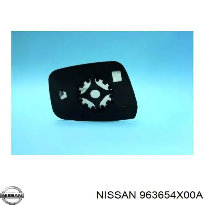 Do koszyka 963654X00A Nissan/Infiniti Wkład lusterka wstecznego prawego