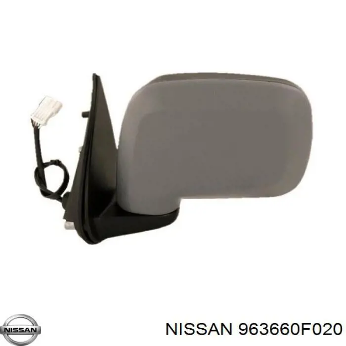 Wkład lusterka wstecznego lewego Nissan/Infiniti 963660F020 cena, od 25,46 USD