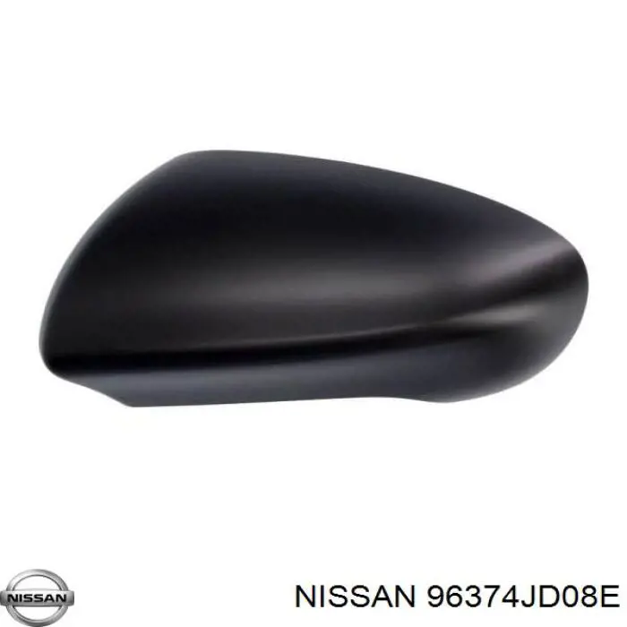 96374JD08E Nissan/Infiniti Nakładka (pokrywa) lusterka wstecznego lewa