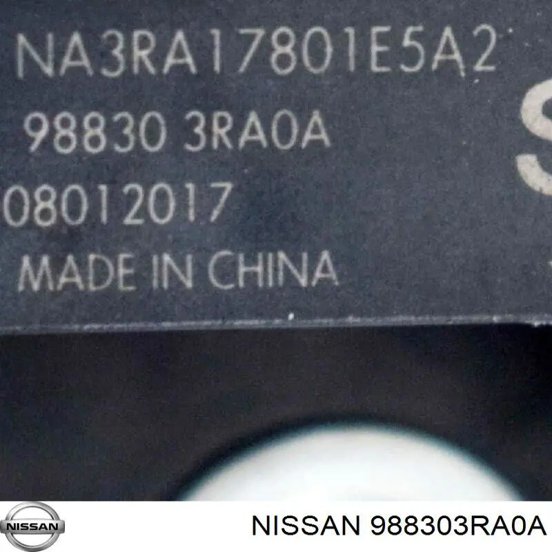 Czujnik AIRBAG przedni 988303RA0A Nissan/Infiniti