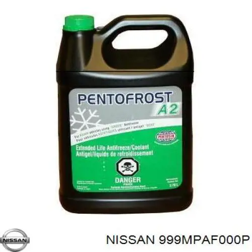 Ciecz chłodząca Nissan/Infiniti 999MPAF000P cena, od 26,39 USD