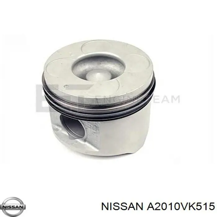 A2010VK515 Nissan/Infiniti Tłok, komplet do jednego cylindru, STD