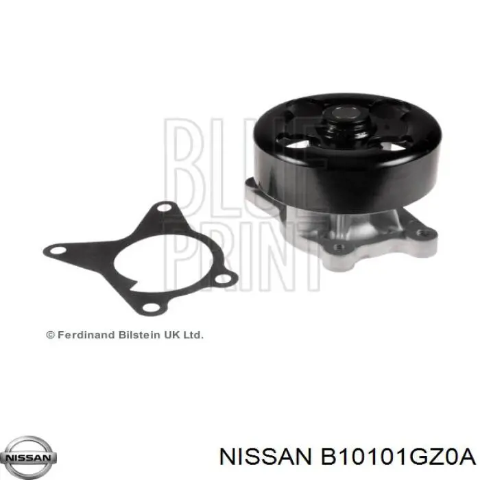 Pompa chłodząca wodna Nissan/Infiniti B10101GZ0A