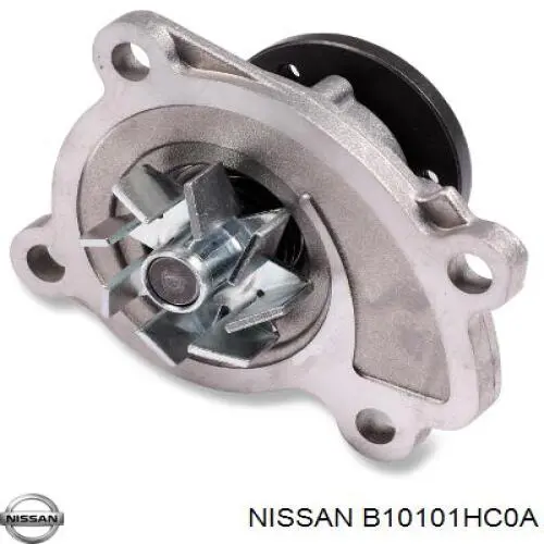 Do koszyka B10101HC0A Nissan/Infiniti Pompa chłodząca wodna