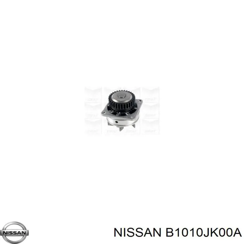 Pompa chłodząca wodna Nissan/Infiniti B1010JK00A cena, od 82,33 USD