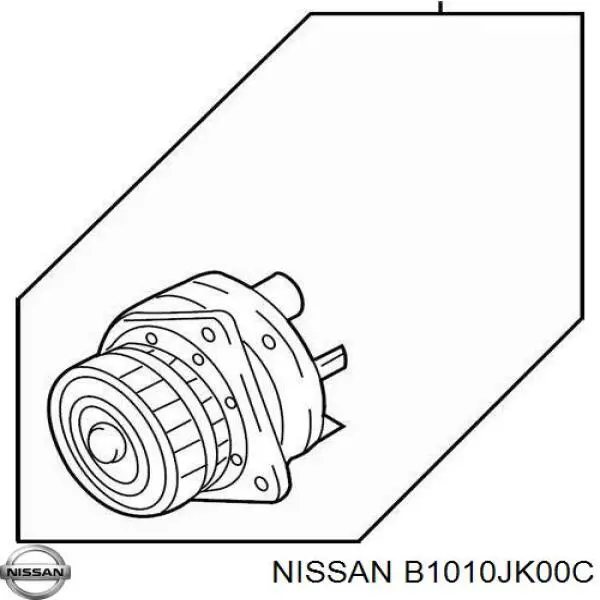 B1010JK00C Nissan pompa chłodząca wodna