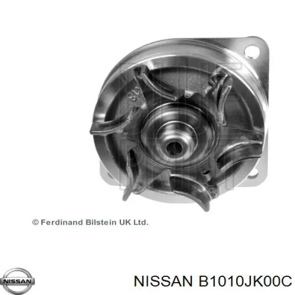 Pompa chłodząca wodna Nissan/Infiniti B1010JK00C cena, od 50,15 USD