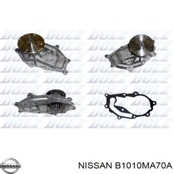 B1010MA70A Nissan/Infiniti Pompa chłodząca wodna