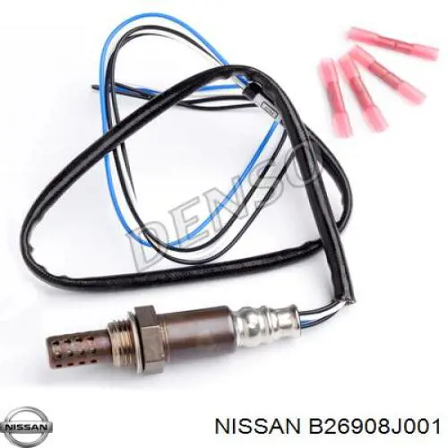 Do koszyka B26908J001 Nissan/Infiniti Sonda lambda czujnik tlenu przed katalizatorem