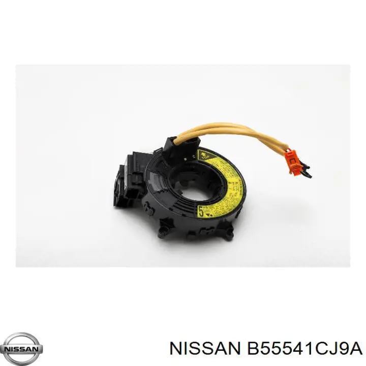 Pierścień kontaktowy AIRBAG, taśma kierownicy Nissan/Infiniti B55541CJ9A