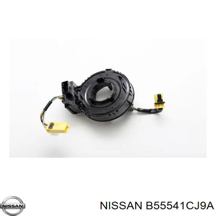 Do koszyka B55541CJ9A Nissan/Infiniti Pierścień kontaktowy AIRBAG, taśma kierownicy