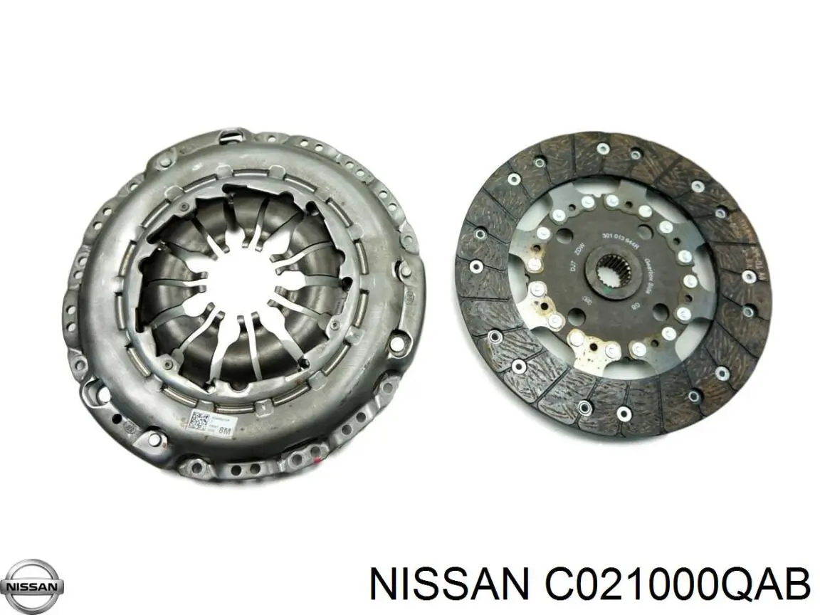 Do koszyka C021000QAB Nissan/Infiniti Zestaw sprzęgła (3 części)