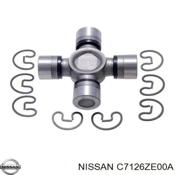 Krzyżak wału Cardana tylnego Nissan/Infiniti C7126ZE00A cena, od 19,65 USD
