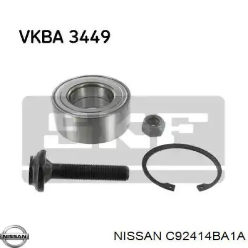 Osłona przegubu homokinetycznego półosi przedniej zewnętrzna Nissan/Infiniti C92414BA1A cena, od 55,68 USD