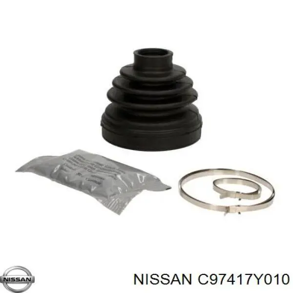 Do koszyka C97417Y010 Nissan/Infiniti Osłona przegubu homokinetycznego półosi przedniej wewnętrzna
