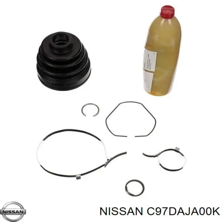 Osłona przegubu homokinetycznego półosi przedniej wewnętrzna Nissan/Infiniti C97DAJA00K cena, od 16,80 USD
