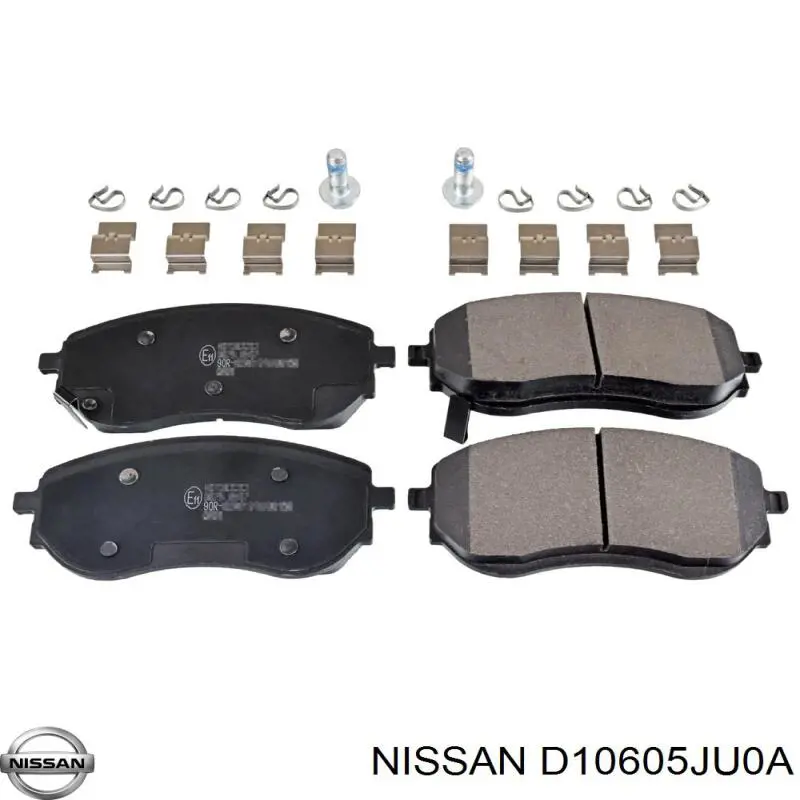 Klocki hamulcowe przednie tarczowe Mercedes 4704205300 cena, od 70,77 USD