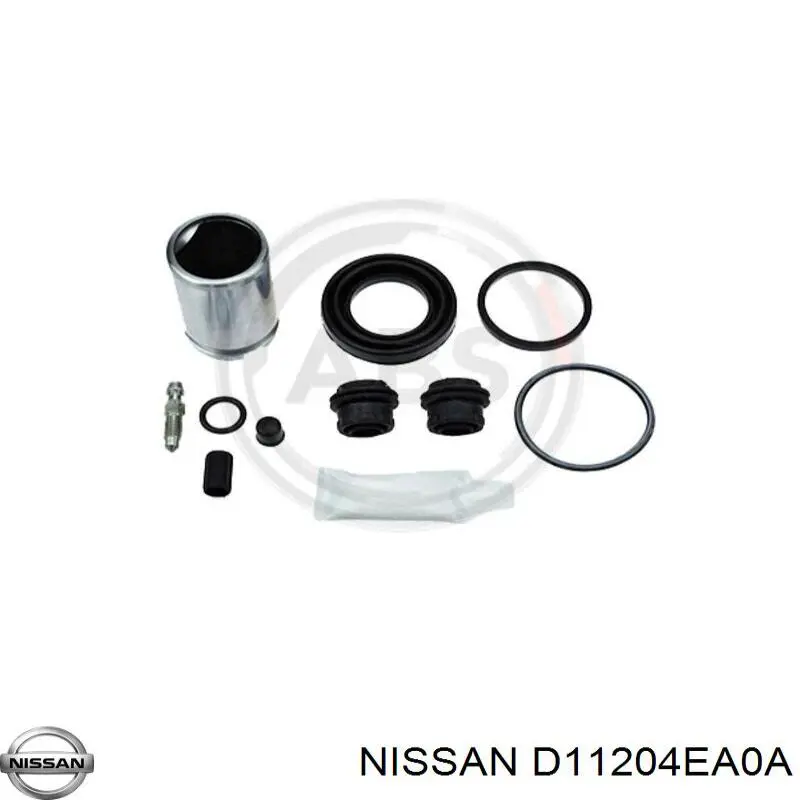 D11204EA0A Nissan/Infiniti Zestaw naprawczy zacisku hamulcowego przedniego