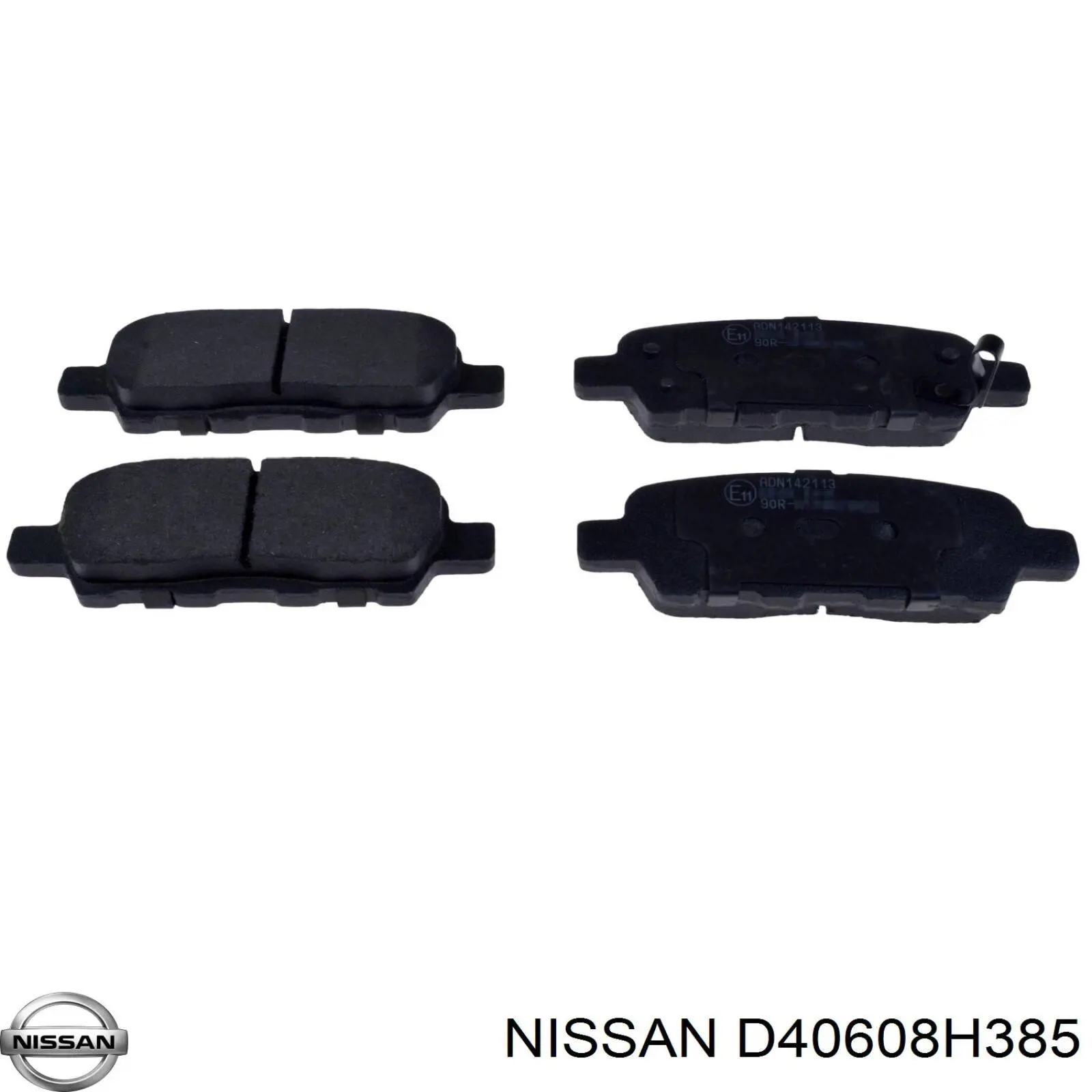 Okładziny (klocki) do hamulców tarczowych tylne Nissan/Infiniti D40608H385 cena, od 20,83 USD