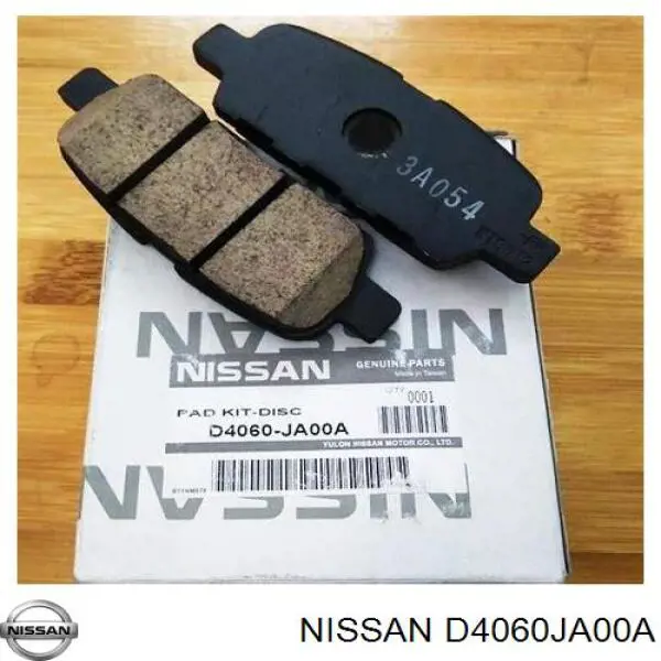 Okładziny (klocki) do hamulców tarczowych tylne Nissan/Infiniti D4060JA00A cena, od 20,92 USD