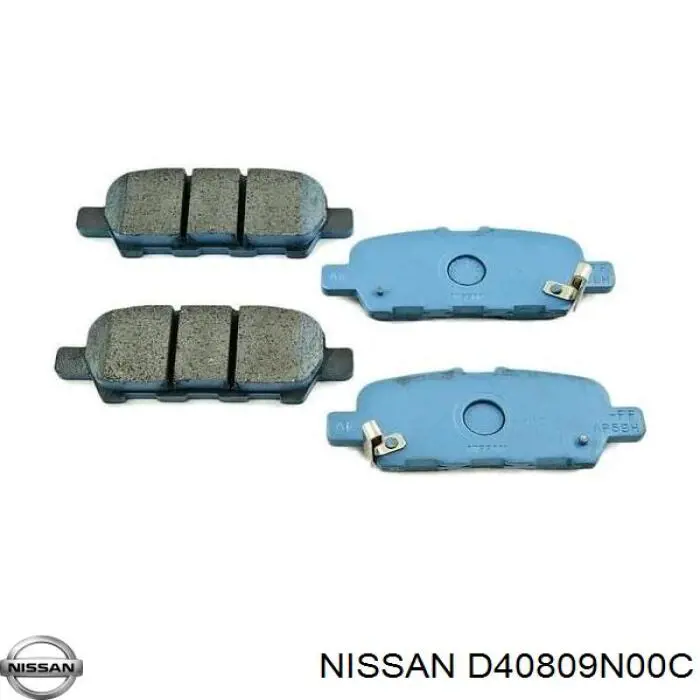 Do koszyka H905CK Power Stop Zestaw sprężynek do mocowania klocków tarczowych tylnych