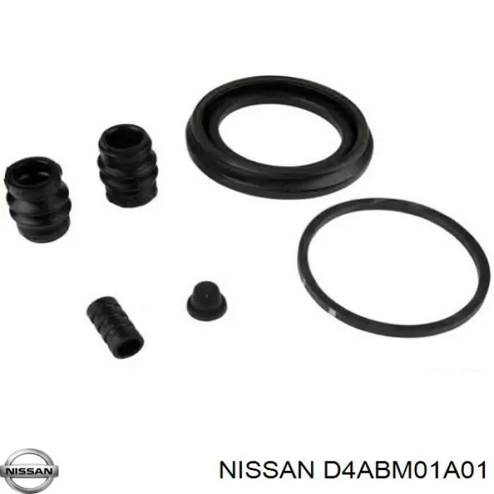 Do koszyka D412001A01 Nissan/Infiniti Zestaw naprawczy zacisku hamulcowego tylnego