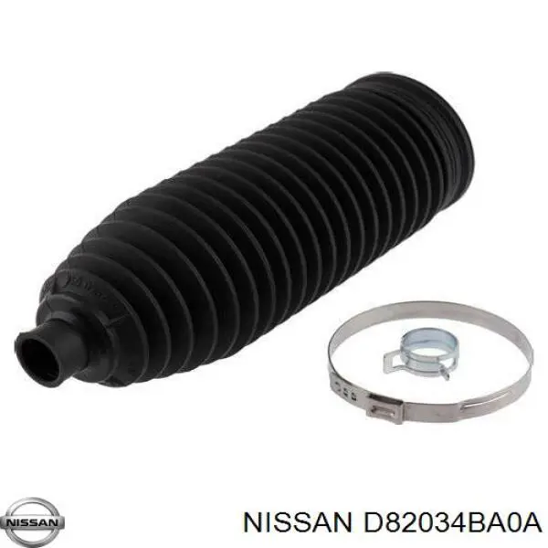 D82034BA0A Nissan/Infiniti Osłona mechanizmu kierowniczego (maglownicy)