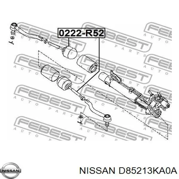 Drążek kierowniczy Nissan/Infiniti D85213KA0A cena, od 17,47 USD
