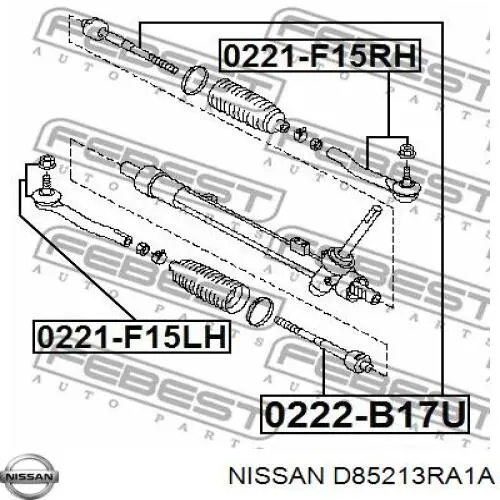 D85213RA1A Nissan/Infiniti drążek kierowniczy