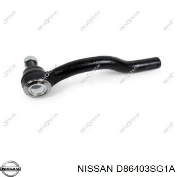 Do koszyka D86403SG1A Nissan/Infiniti Końcówka drążka kierowniczego zewnętrzna