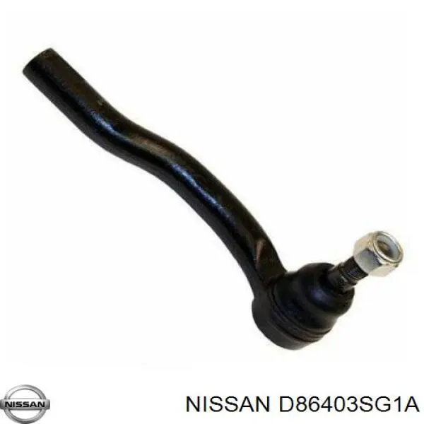 D86403SG1A Nissan/Infiniti Końcówka drążka kierowniczego zewnętrzna