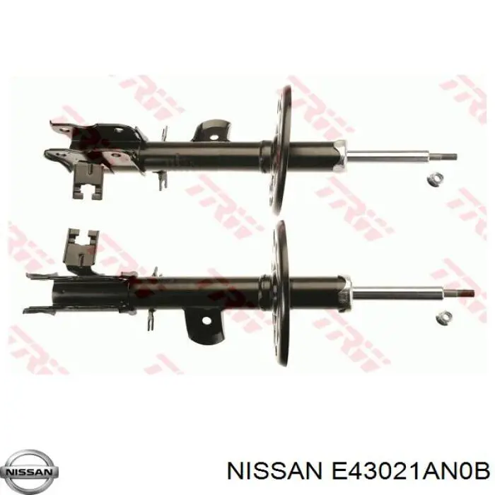 E43021AN0B Nissan/Infiniti amortyzator przedni prawy