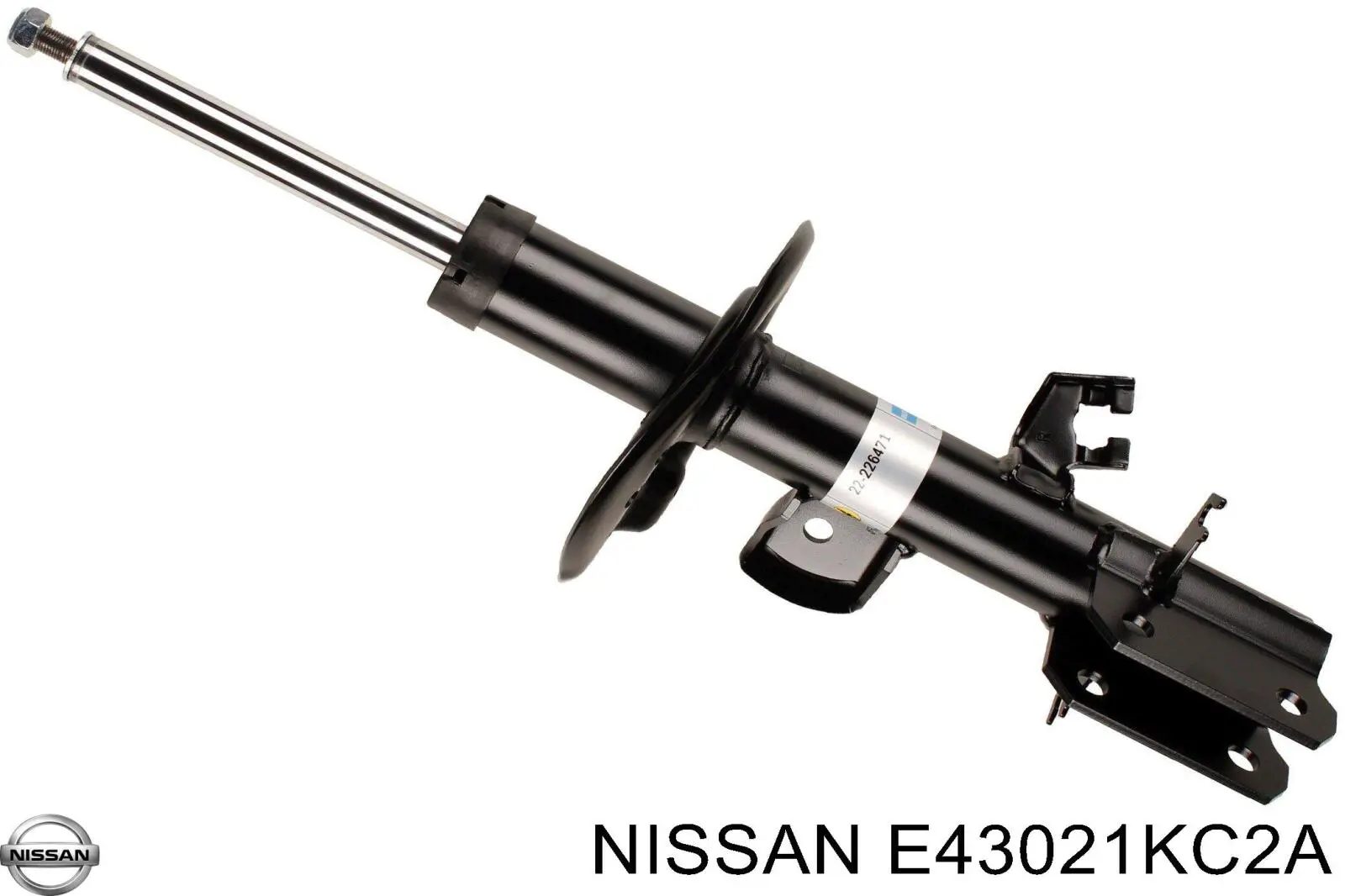 Amortyzator przedni prawy Nissan/Infiniti E43021KC2A cena, od 69,69 USD