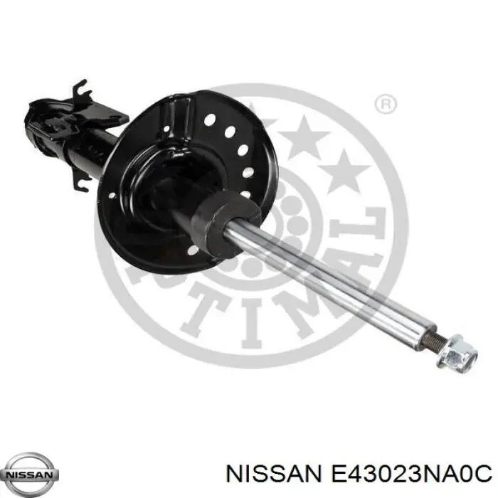 E43023NA0C Nissan amortyzator przedni prawy