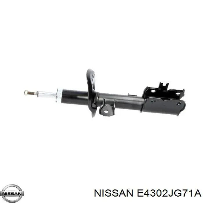 Do koszyka E4302JG71A Nissan/Infiniti Amortyzator przedni prawy