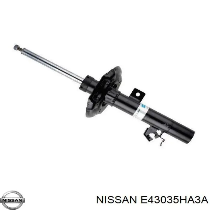 E43035HA3A Nissan/Infiniti Amortyzator przedni lewy