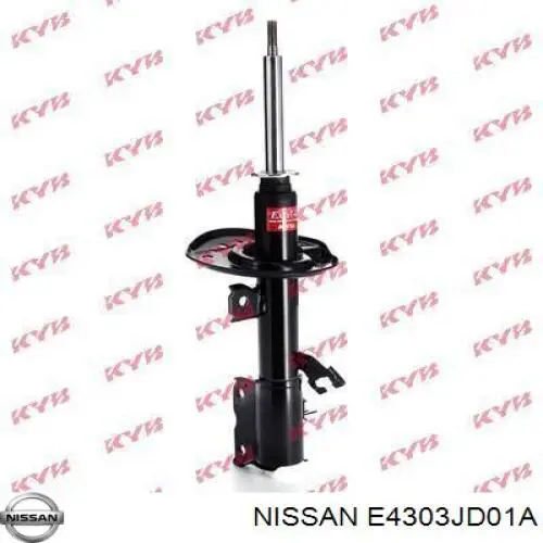 Amortyzator przedni lewy Nissan/Infiniti E4303JD01A cena, od 57,67 USD