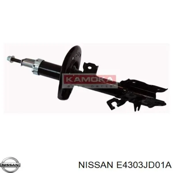 Do koszyka E4303JD01A Nissan/Infiniti Amortyzator przedni lewy