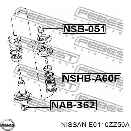 Amortyzator przedni do Infiniti QX56  JA60